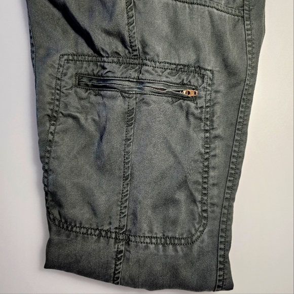 Nicole Miller Olive Green Jogger Pants - Picture 11 of 14